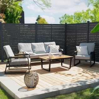 Gartenlounge Aluminium MARABA 1
