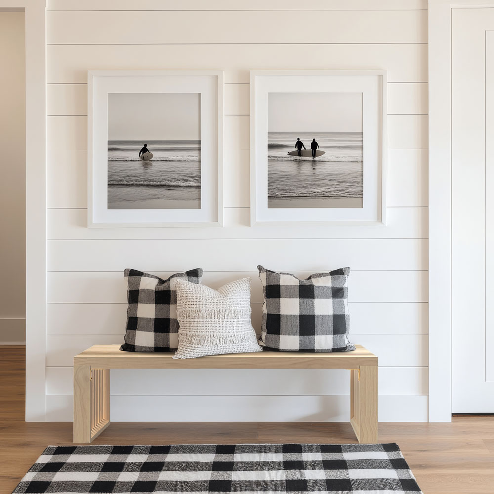 Home Deluxe Banco de madera LORA natural - 110 cm