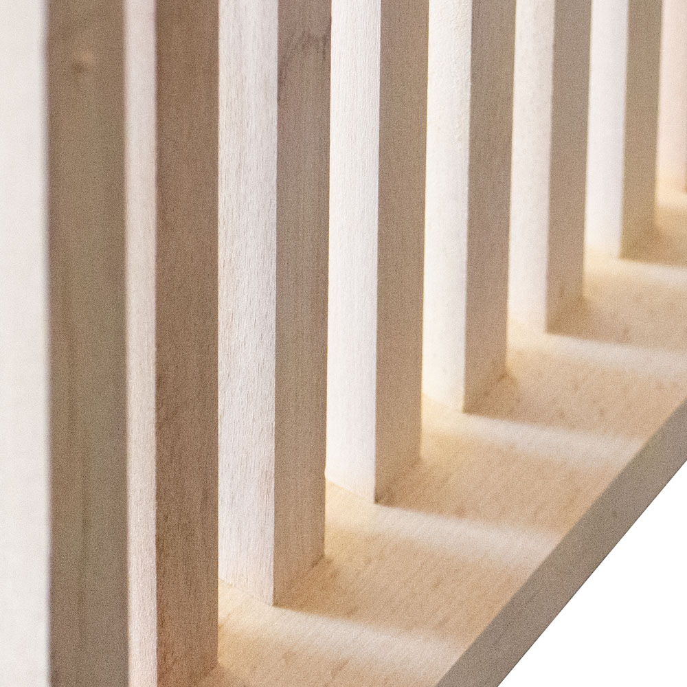 Home Deluxe Banco de madera LORA natural - 50 cm 4