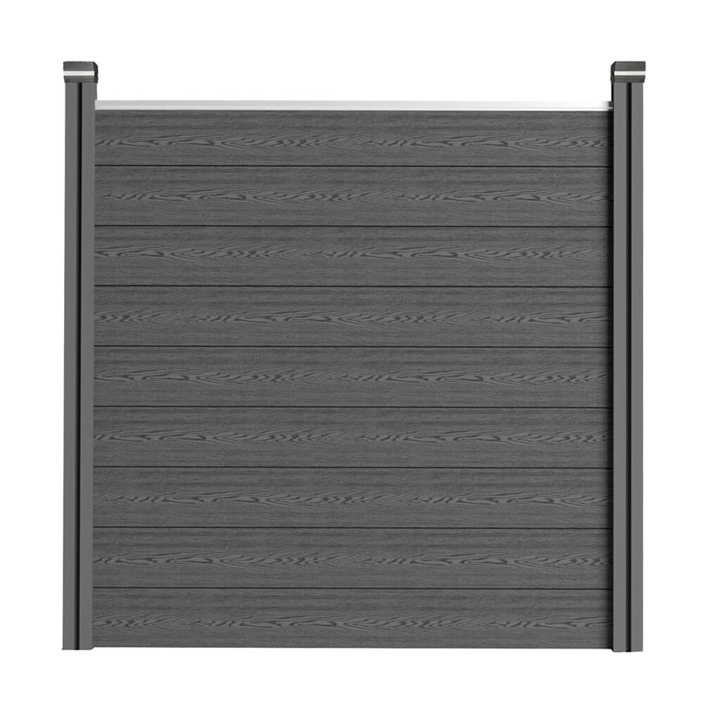 LED Pfostenabdeckung Gummi WPC Sichtschutzzaun Beleuchtung RANO Solar