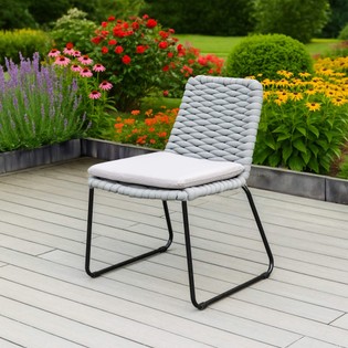 Chaise de jardin en corde tressée BALERO 1