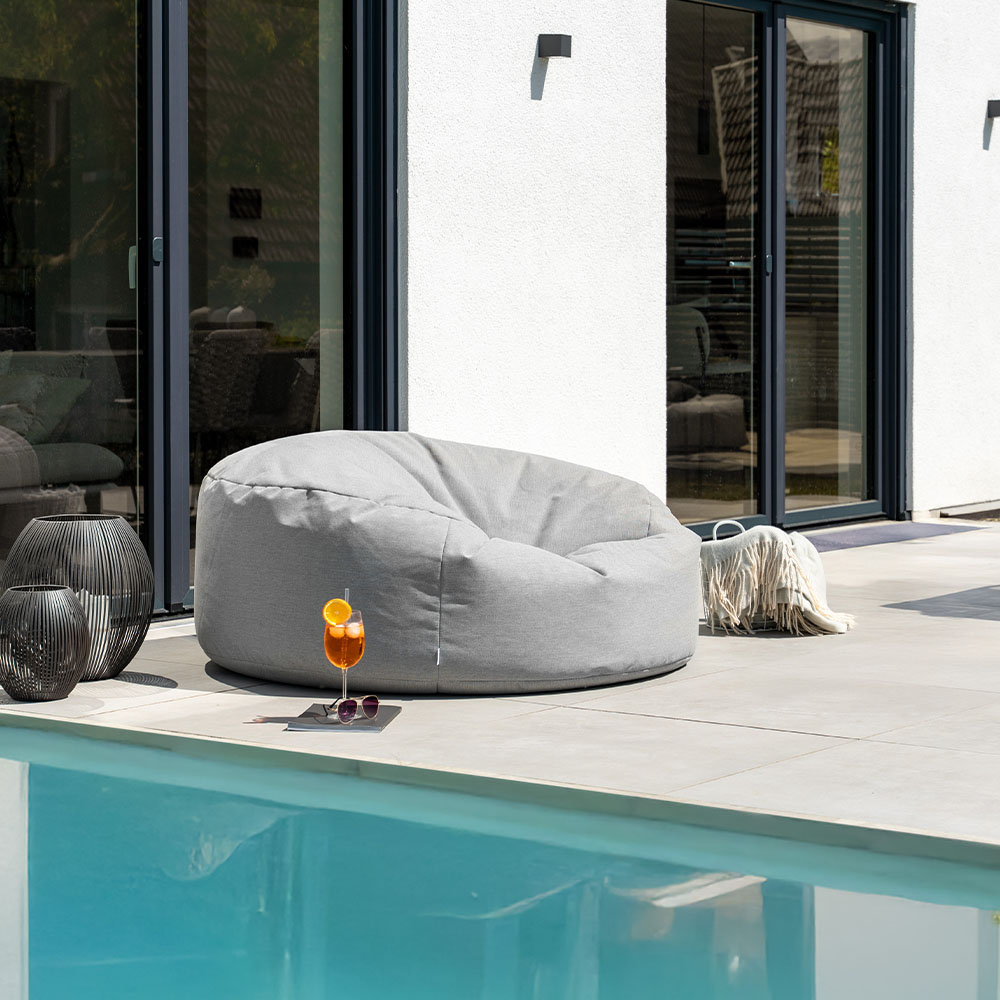 Home Deluxe Saco de exterior XXL CLOUD - Gris claro