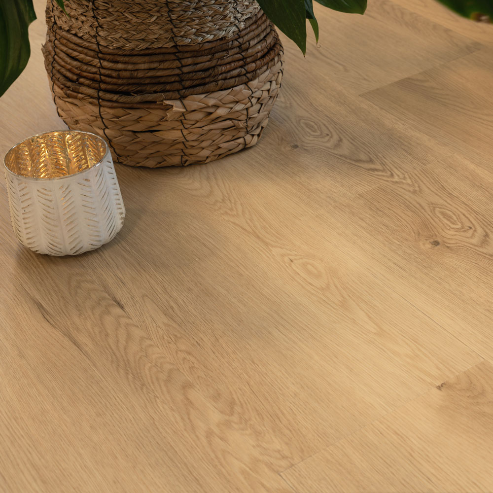 Home Deluxe Suelo vinílico clic con sonido de impacto LOMEA Roble Beige - 1 m²