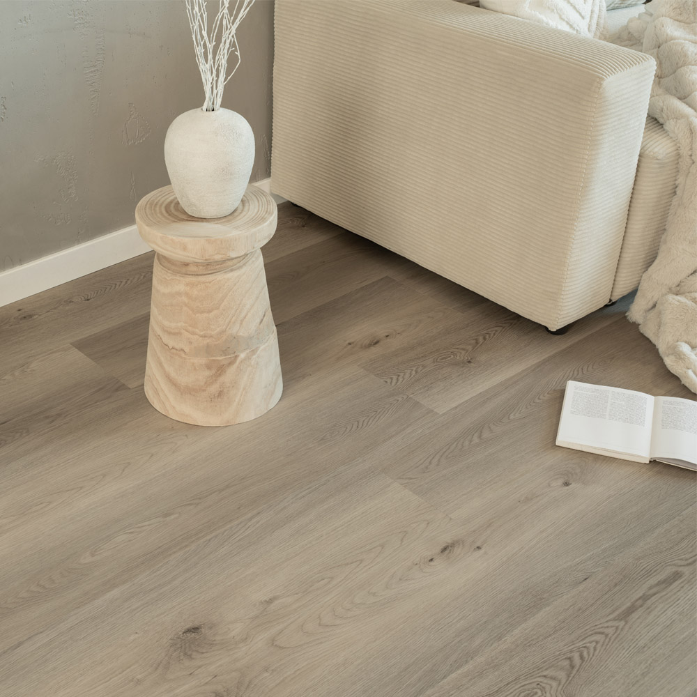 Home Deluxe Suelo vinílico clic con sonido de impacto LOMEA Stone grey - 2 m²