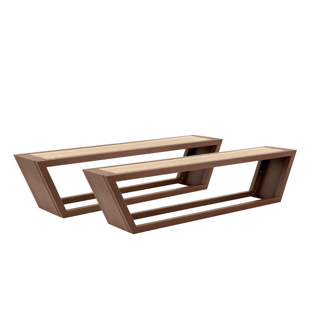 Ensemble de sièges en acier KOBON - Made in Germany 2