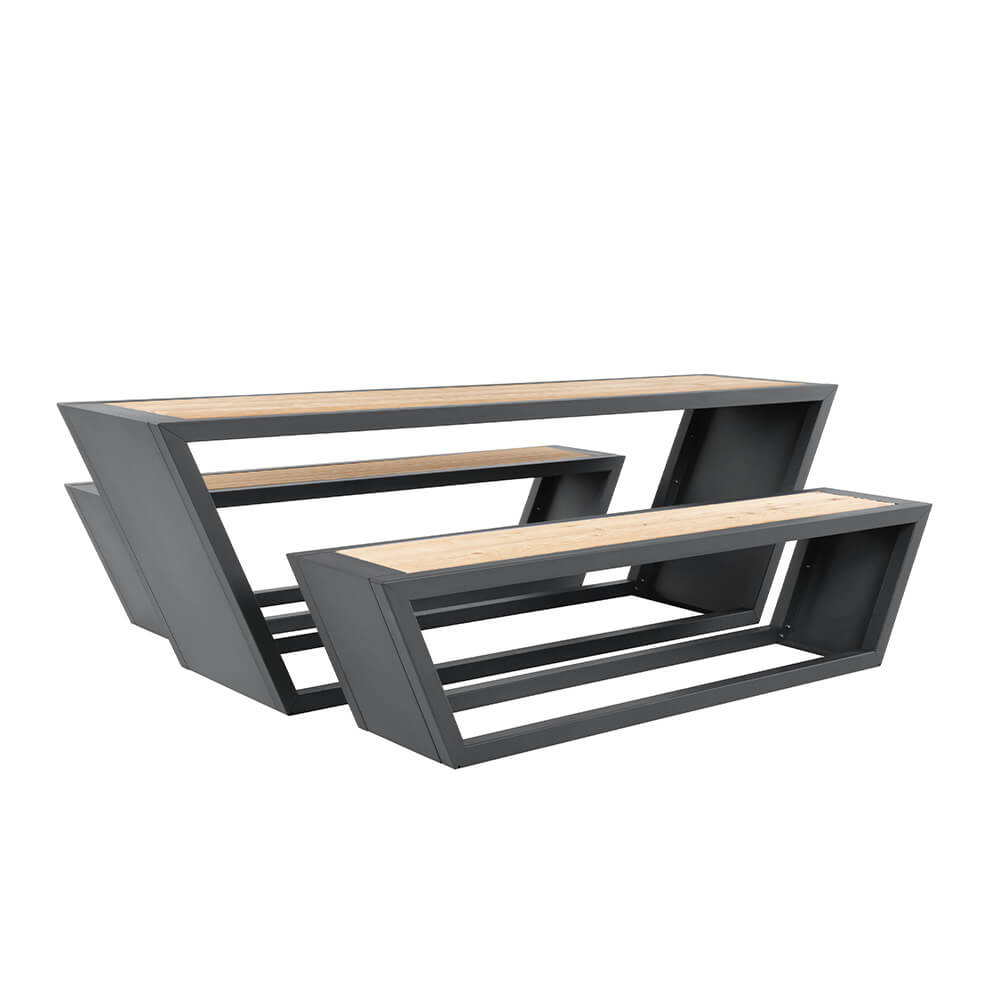 Ensemble de sièges en acier KOBON - Made in Germany 2