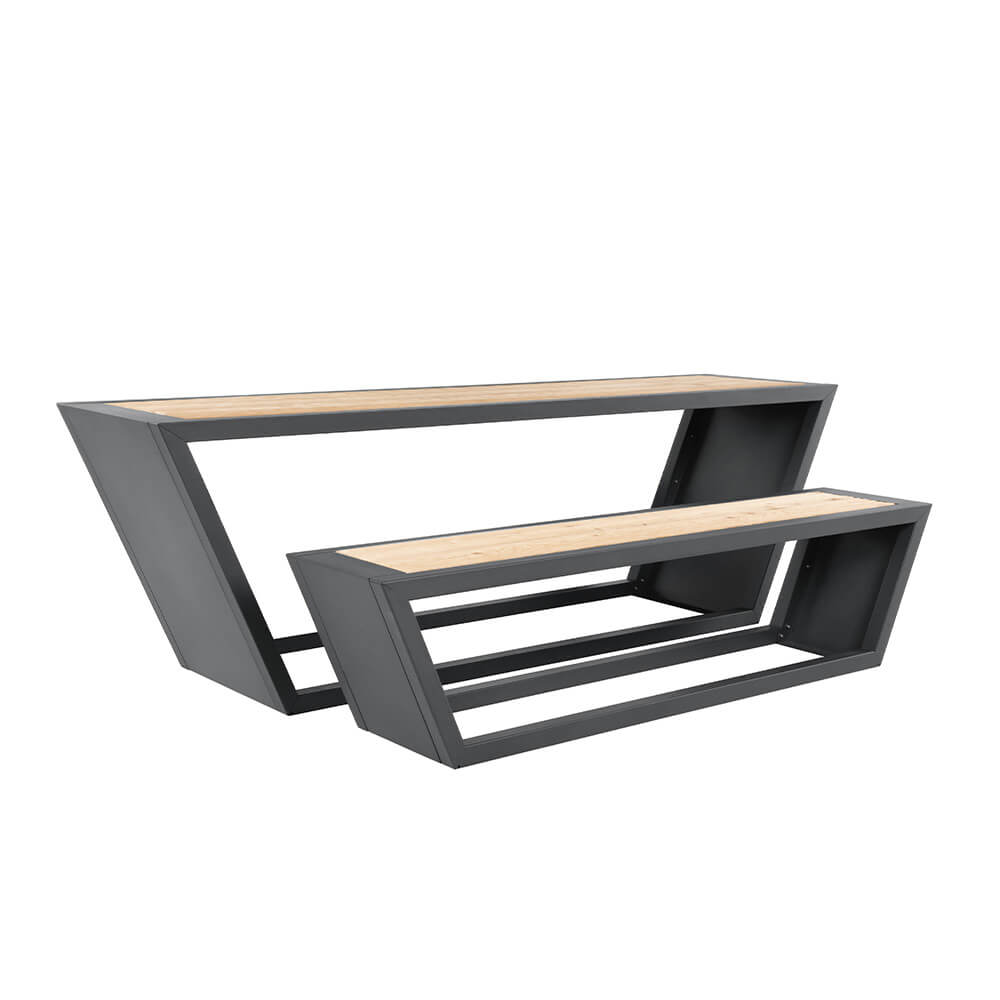 Ensemble de sièges en acier KOBON - Made in Germany 2