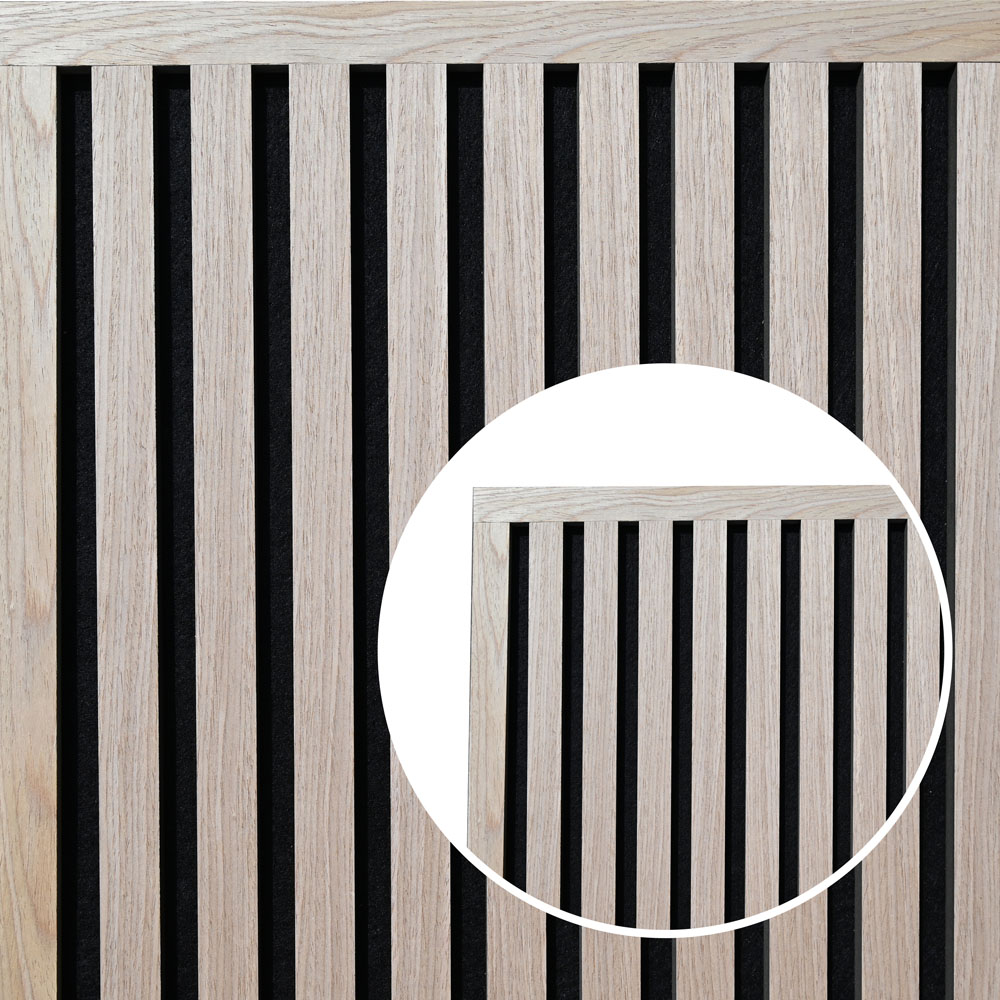 Home Deluxe Moldura final para panel acústico ENDO Roble Claro - 240 cm - lote de 1