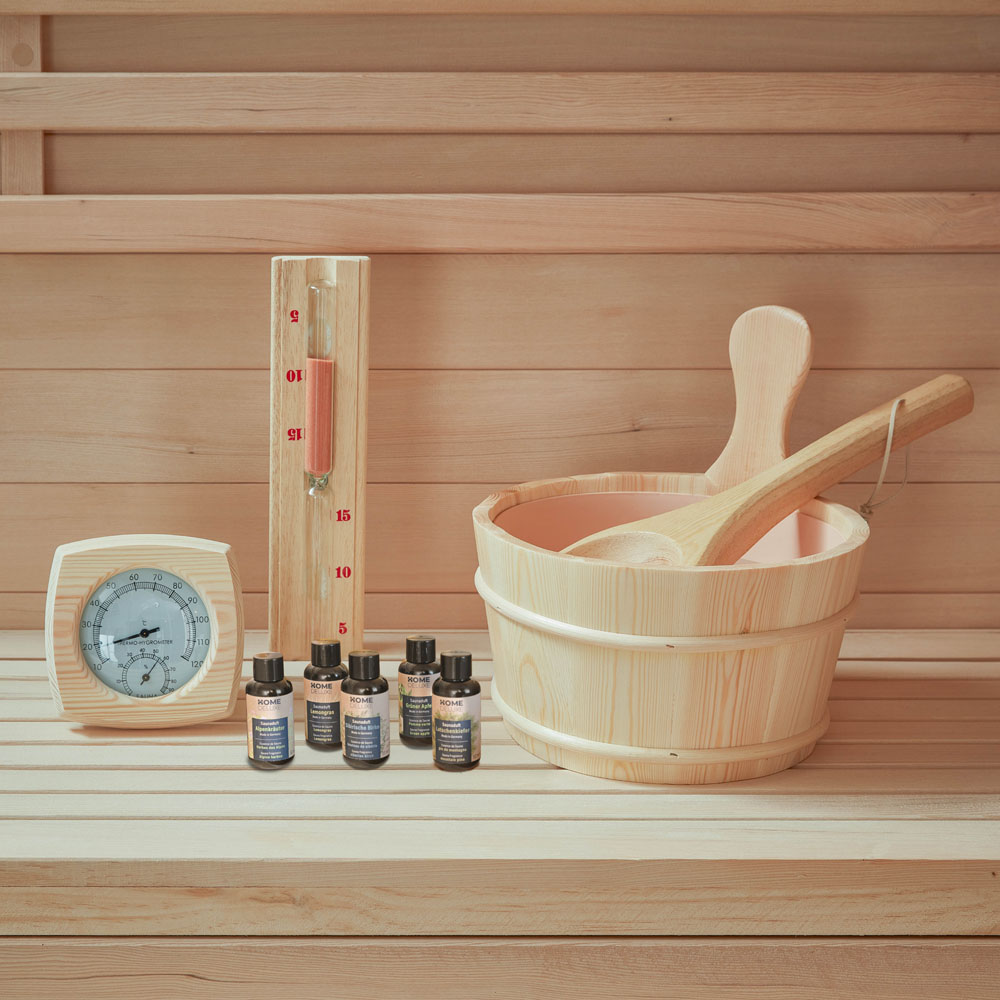 Home Deluxe Accesorios sauna Q PREMO - 10 uds. equilibrio natural
