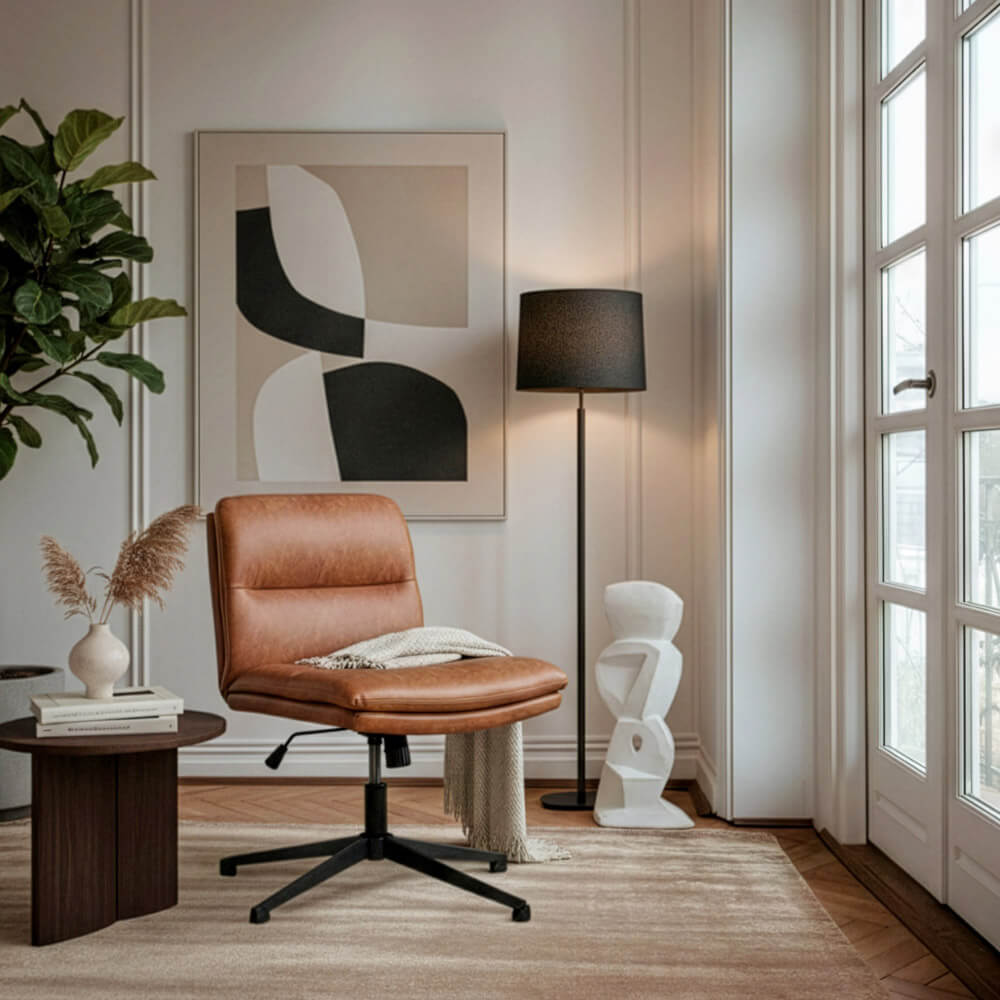 Retro-Drehstuhl LUYA