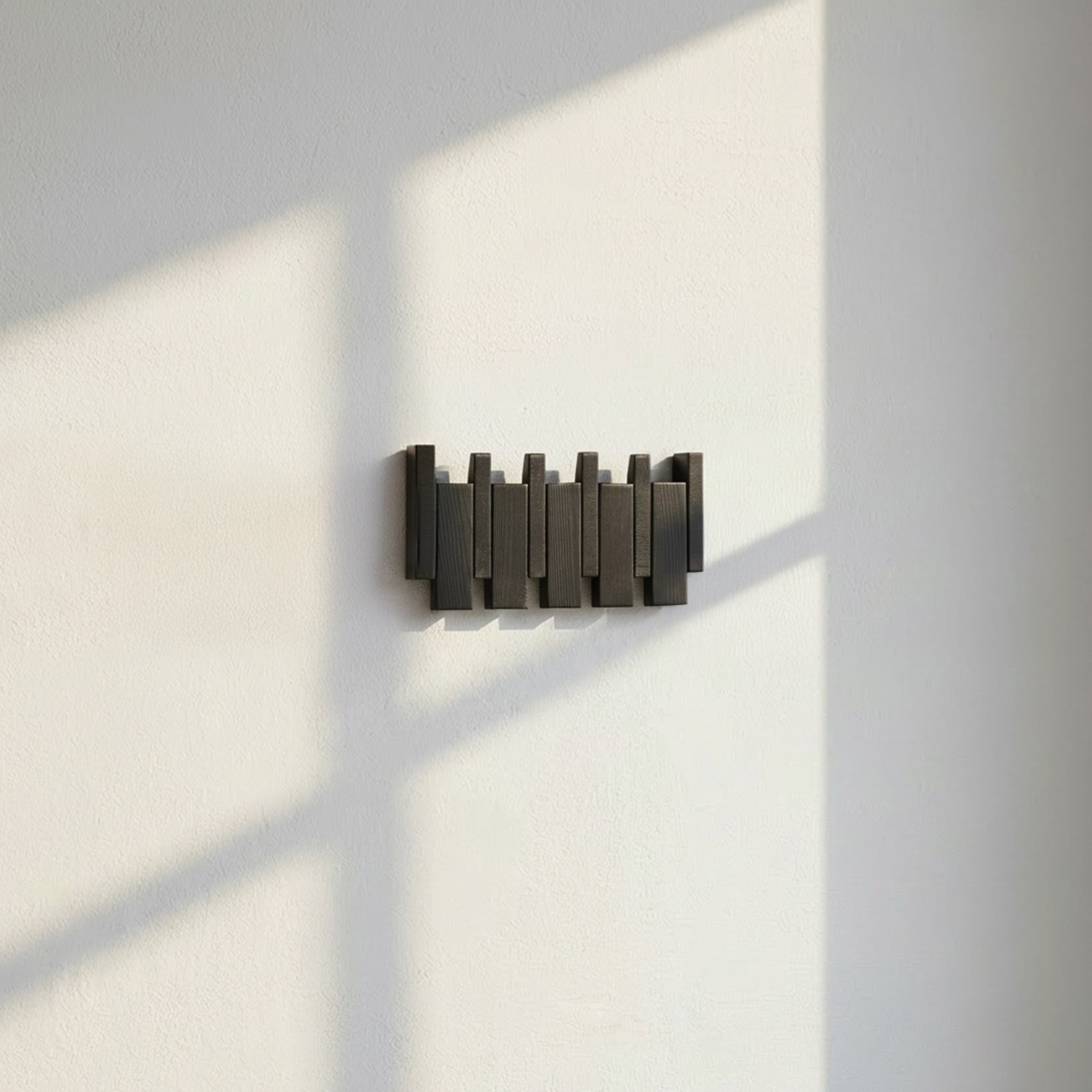 Perchero PORTE negro - 32 x 15 cm 2