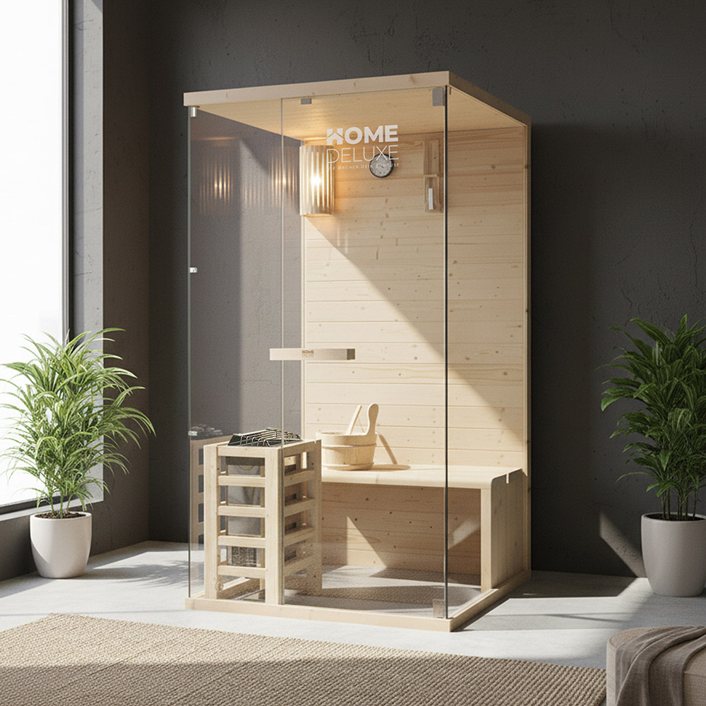 Home Deluxe Sauna tradicional ARUNA S - 100 x 190 cm