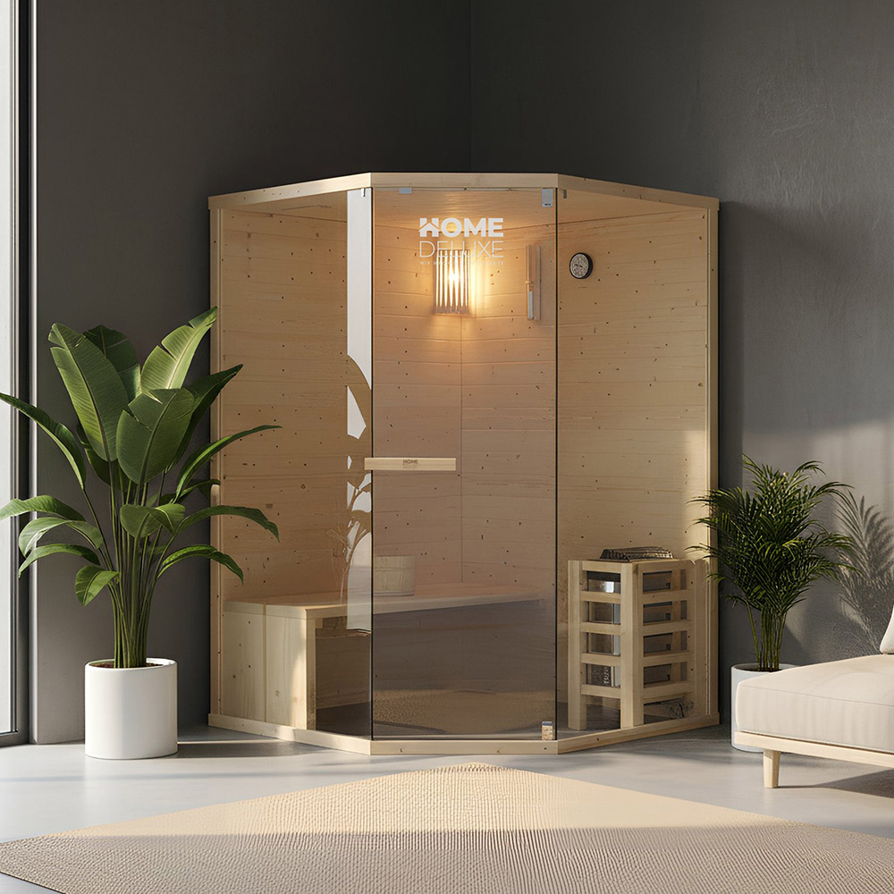 Home Deluxe Sauna tradicional ARUNA L - 130 x 190 cm