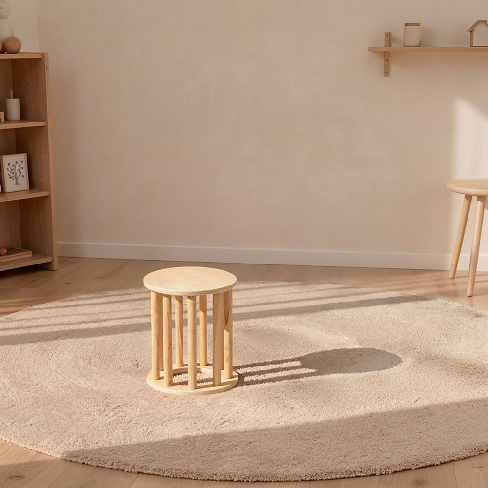 Sgabello NALAN - natura