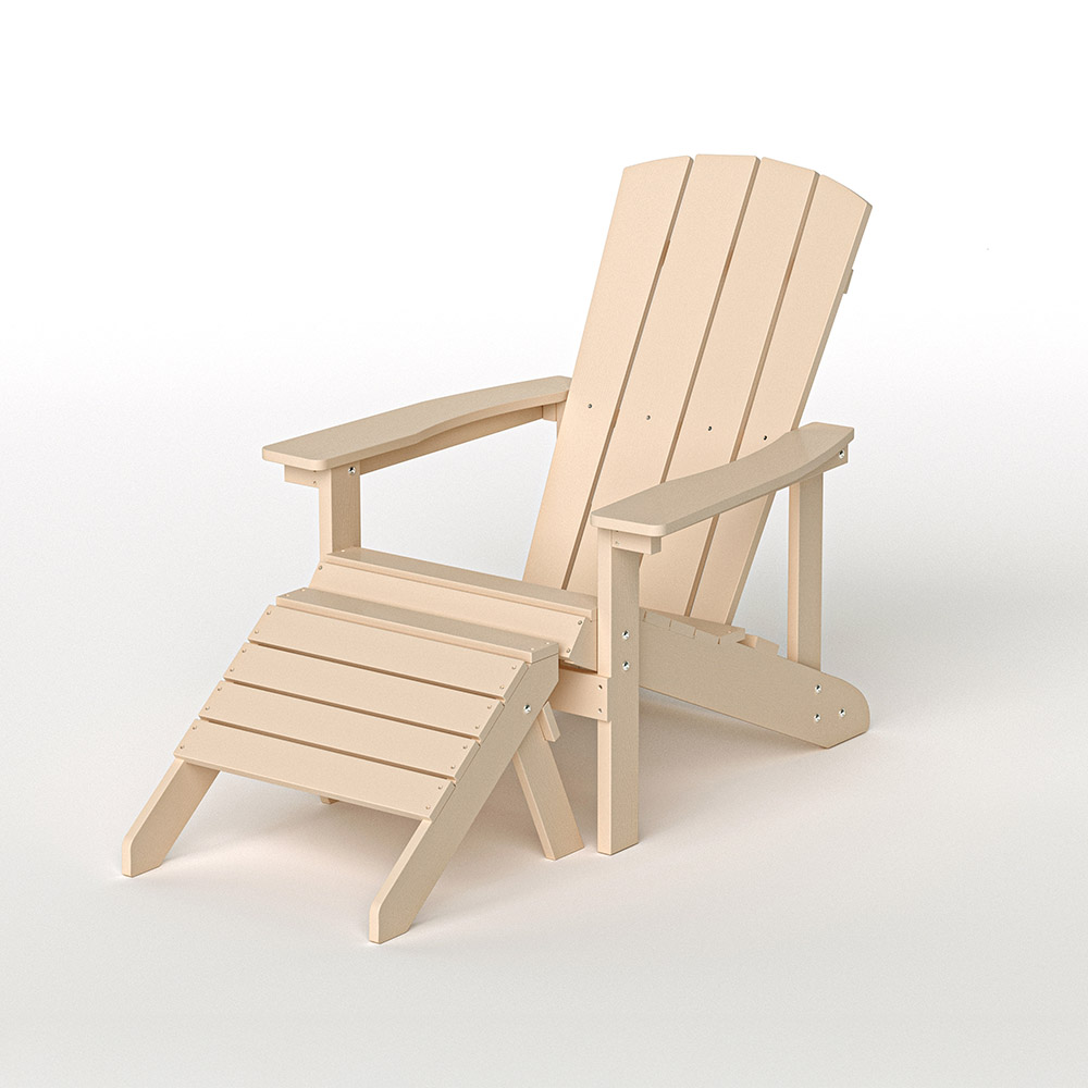 Garden chair with stool - FAREA 2