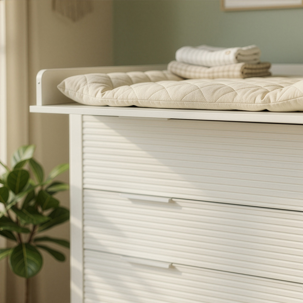 Mueble cambiador incl. mueble superior COCO - blanco 4