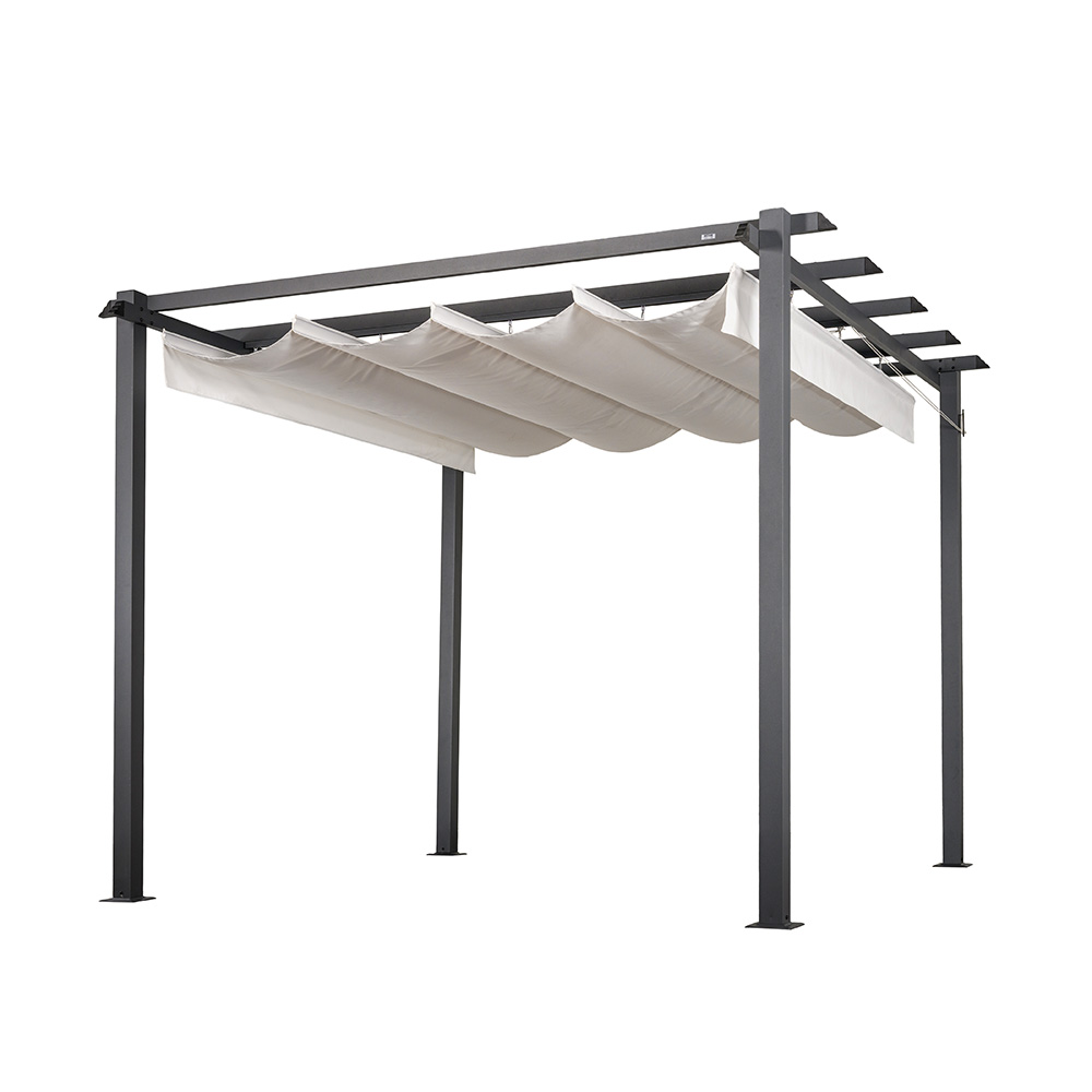 Pavillon mit Stoffdach SANTORA 2