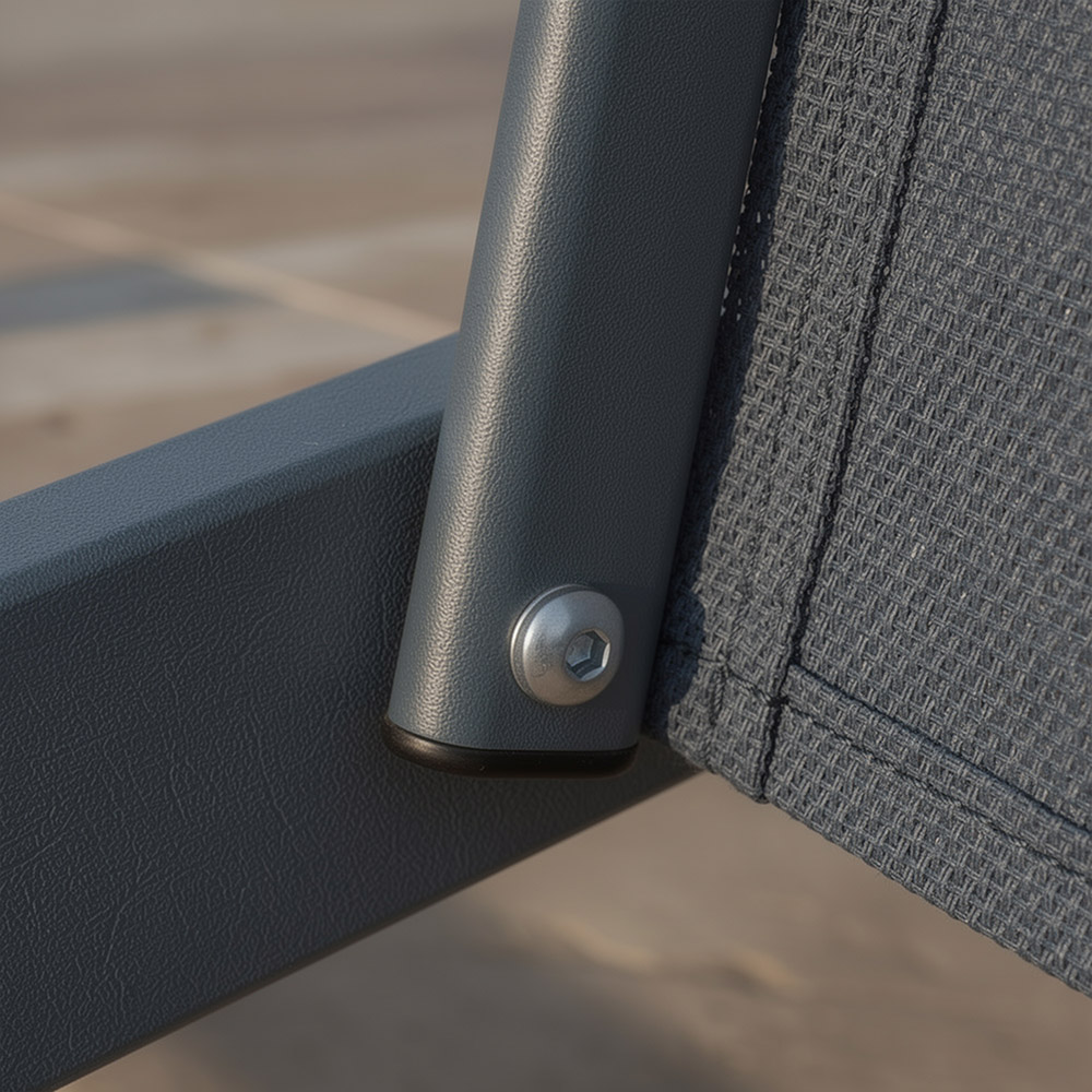 Tumbona NAILEA – Antracita 4