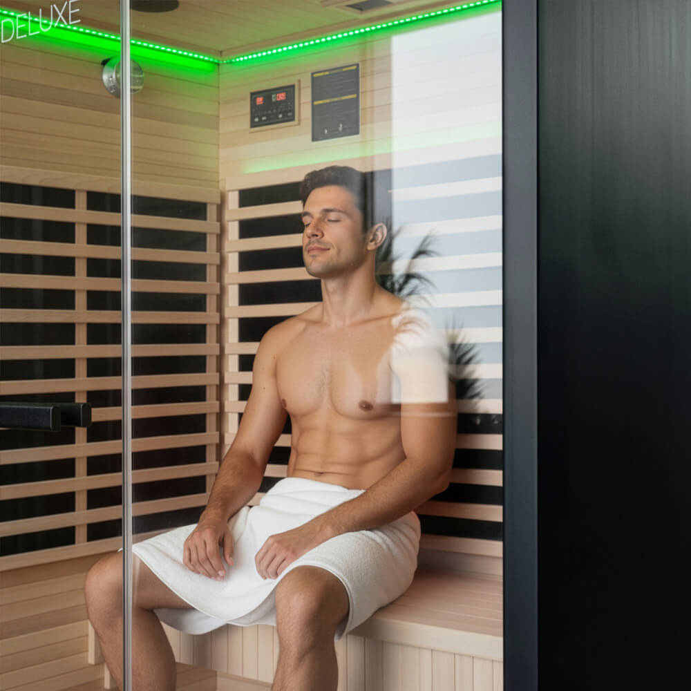 Cabina de infrarrojos NERO L - 190 x 153 cm para 3 personas 3