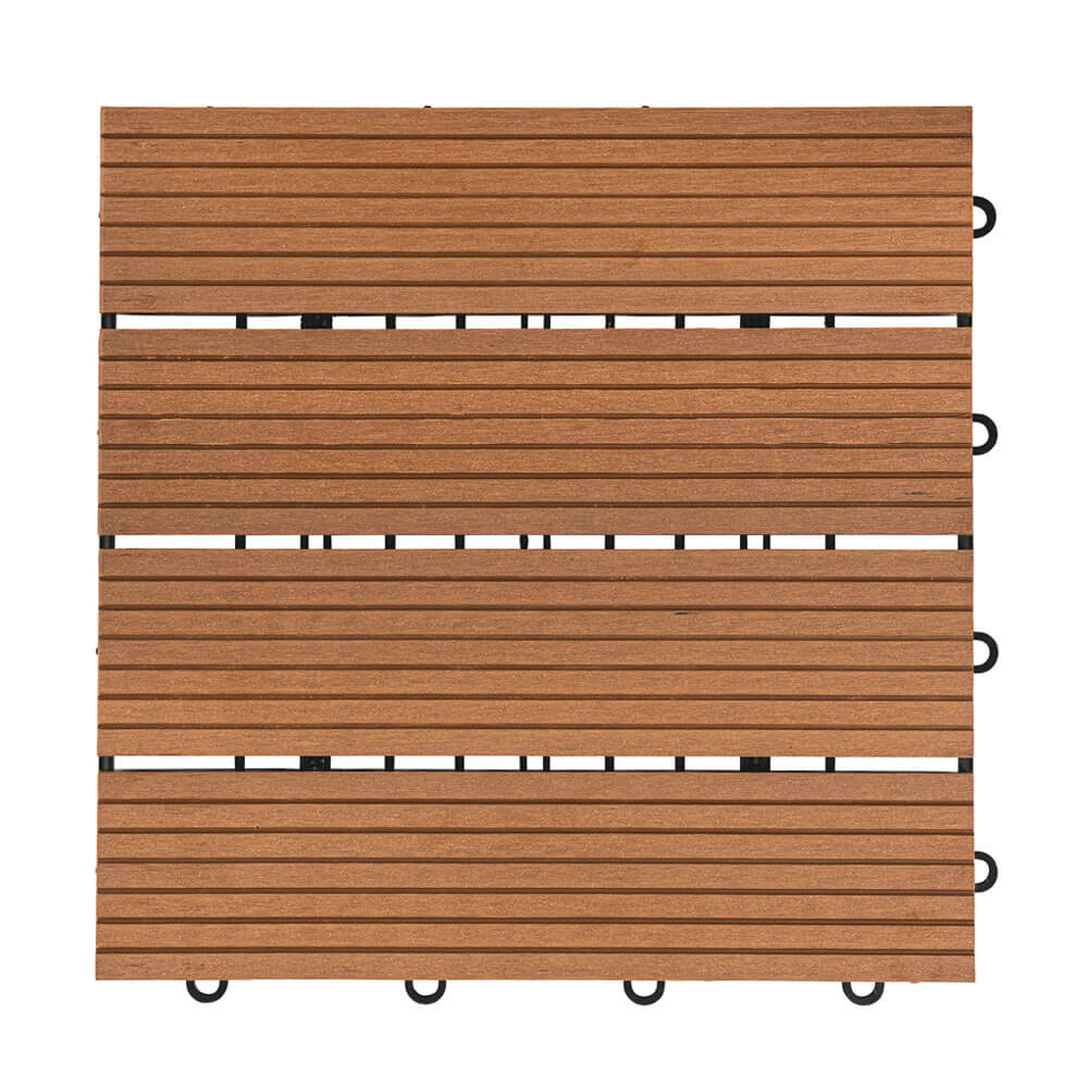 WPC wood tiles BAVARO - light brown 2