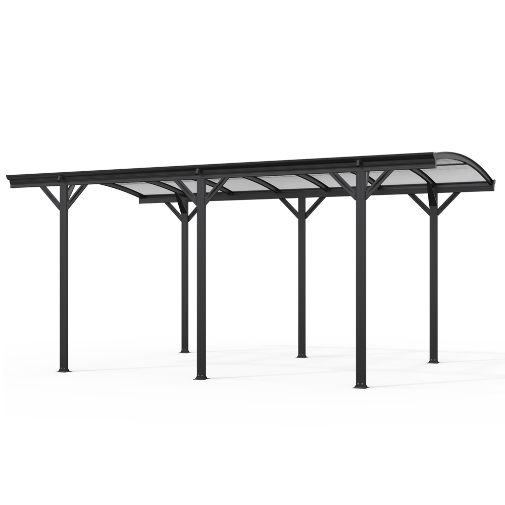 Design carport FALO - antraciet 2