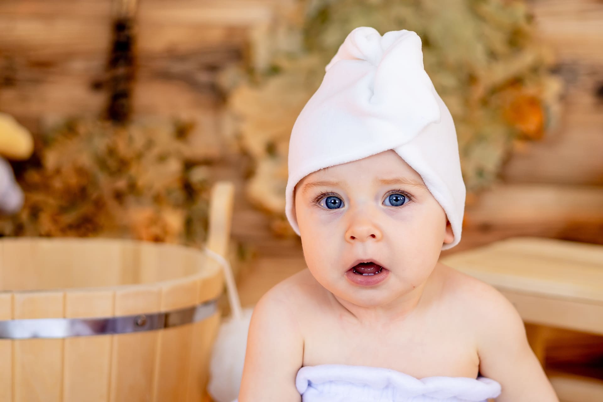 Warum Kinder unter drei Jahren nicht in die Sauna sollten