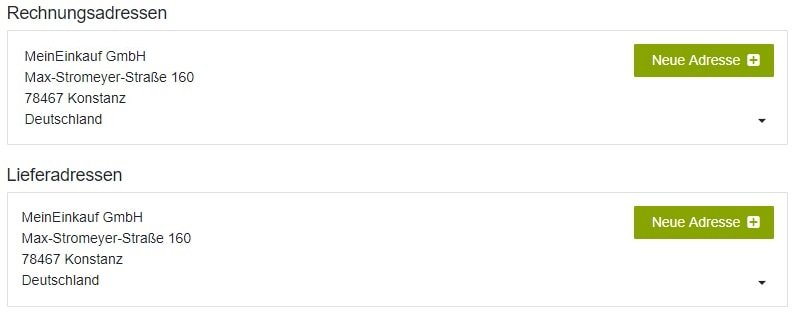 EInkauf bei MeinEInkauf.ch