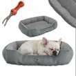 BENNO® Hundebett Hundekissen Hundekorb SAMMY L grau