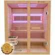 Dewello Finnische Traditionelle Sauna TOFINO 160cm x 150cm