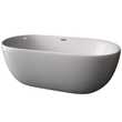 TroniTechnik Freistehende Badewanne Acrylwanne Sifnos