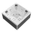 TroniTechnik Outdoor Whirlpool PANAREA inkl. Heizung, Hydromassage und Farblicht