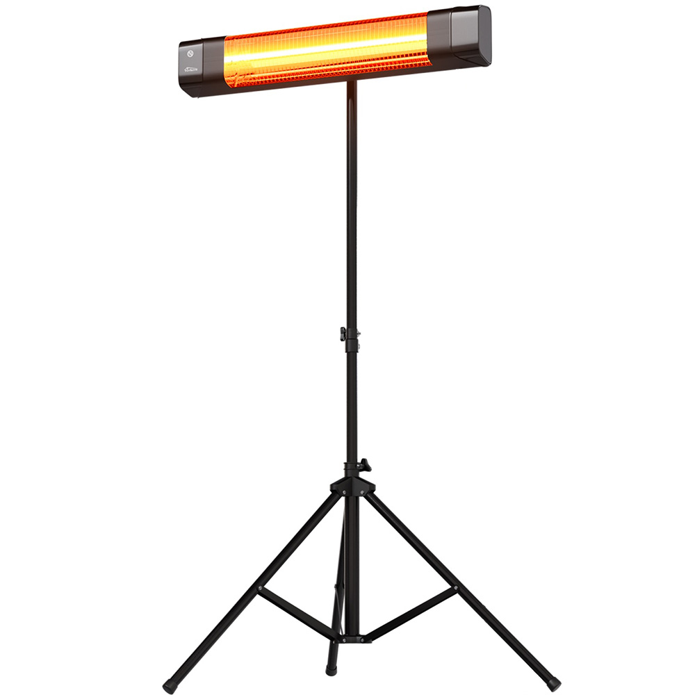 TroniTechnik Wandheizstrahler Terrassenheizer Wärmestrahler TT-TH-2010, 1500W Leistungsaufnahme