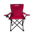 24MOVE® Campingstuhl Klappstuhl Outdoor Angelstuhl Camping faltbar rot