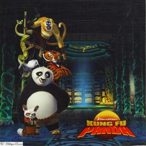 Kung Fu Panda Picture different designs wall painting