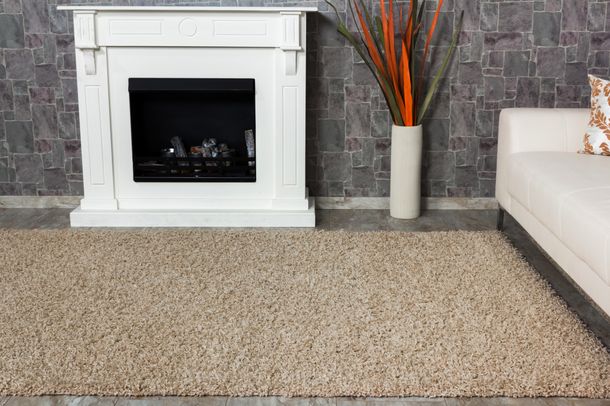 Carpet Shaggy Java about 150 cm x 80 cm rug dark beige