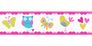 Article picture Wallpaper Border Kids Animal Hearts colourful self-adhesive 8954-17 1