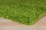 Shaggy rug high pile rug plain green fancy 4