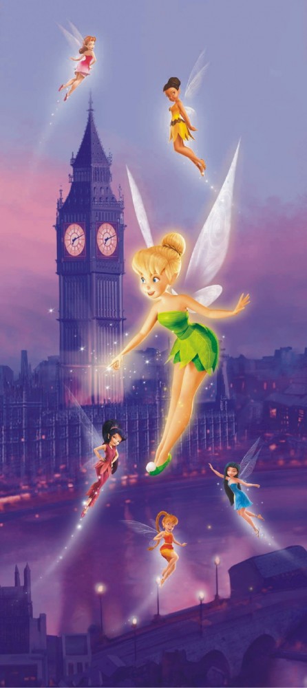 Download free Tinkerbell With Pink Butterfly Friend Wallpaper -  MrWallpaper.com