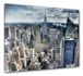 Picture Canvas New York Skyline 3D Empire State 60x80 cm 2