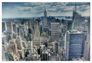 Picture Canvas New York Skyline 3D Empire State 60x80 cm 1