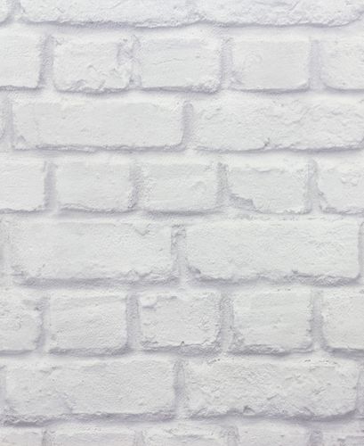 Teen's Wallpaper Stone Wall Brick grey Rasch 226713