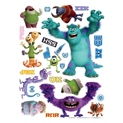 Wall sticker decoration Disney Monster Inc. 65 x 85 cm