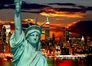 XXL poster mural wallpaper Statue of Liberty 160 cm x 115 cm 1