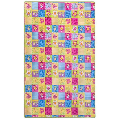 Kids Carpet flowers butterfly colorful 133x180 cm