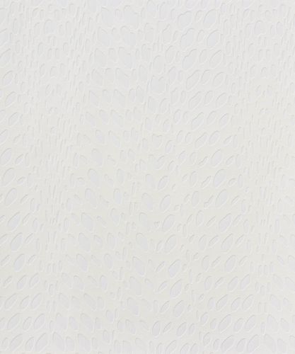 Rasch non-woven wallpaper 721850 plain modern white