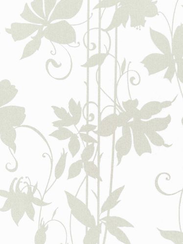 Graham & Brown non-woven wallpaper 20-441 vine white silver