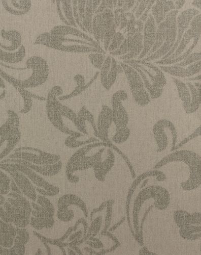 Graham & Brown non-woven wallpaper flowers grey brown