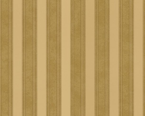 non-woven wallpaper stripes gold Versace Home 93589-3