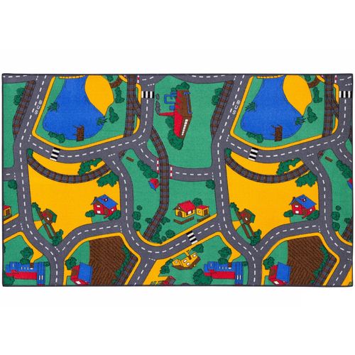 Kids carpet street carpet Playtime 100x165 cm / 39.37 '' x 64.96 ''