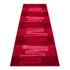 Runner bridge carpet rug Via Veneto red 67 cm width 1